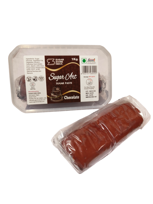 Sugar Paste/Sugar Art Fondant Chocolate 1kg - BNBA