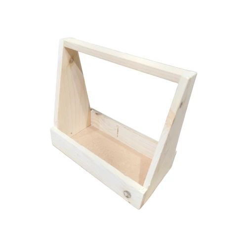 2 Jar Wooden Tray or Hamper Tray - BNBA